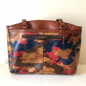Patricia Nash Camo Pattern Leather Purse
